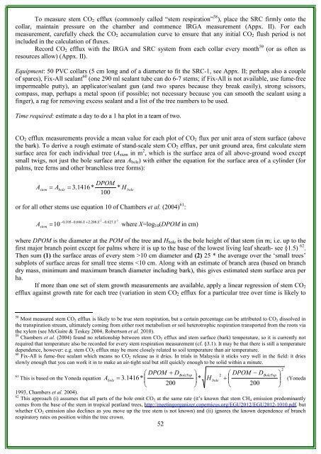 RAINFOR GEM Intensive Plots Manual (pdf) - University of Oxford