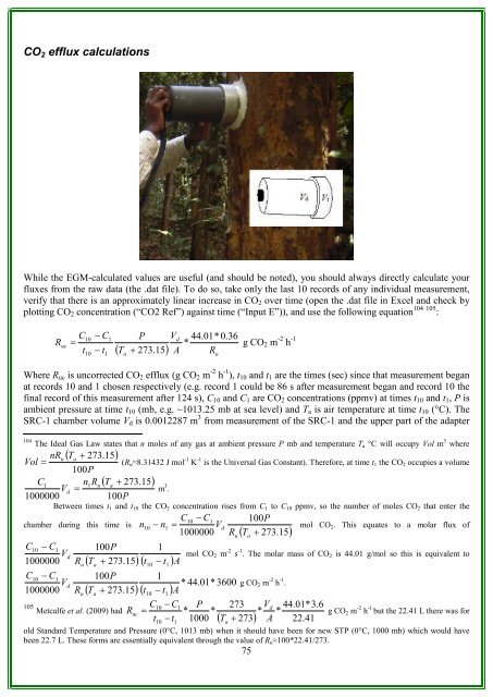 RAINFOR GEM Intensive Plots Manual (pdf) - University of Oxford