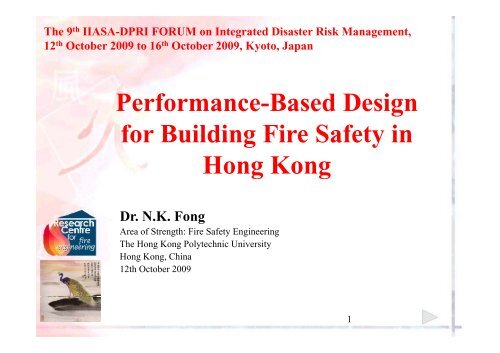 Performance-based design for building fire safety ... - Nexus-idrim.net