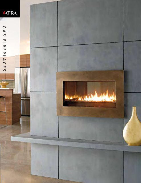 Atra Gas Fireplace Brochure - The Firebird