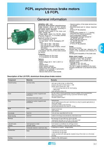 Leroy Somer LS FCPL - Hasmak.com.tr