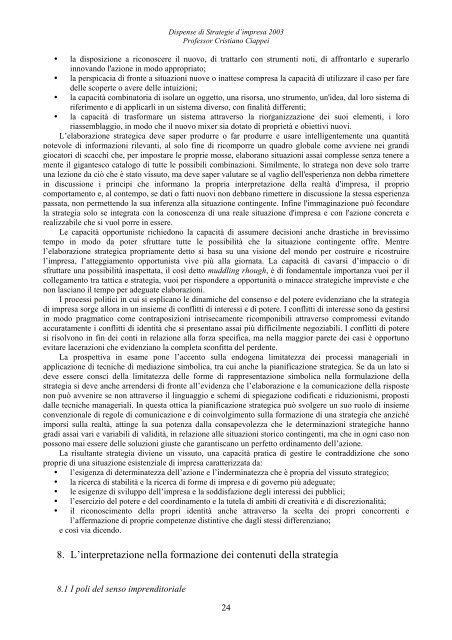 DISPENSE DI ECONOMIA E GESTIONE DELLE IMPRESE II (nuovo ...