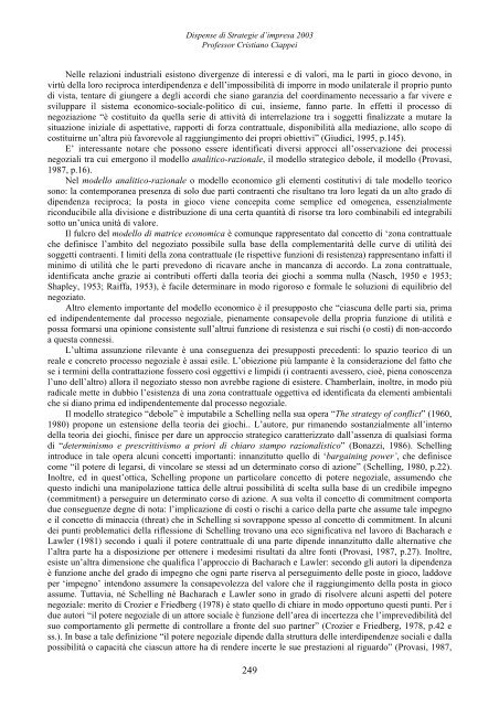 DISPENSE DI ECONOMIA E GESTIONE DELLE IMPRESE II (nuovo ...