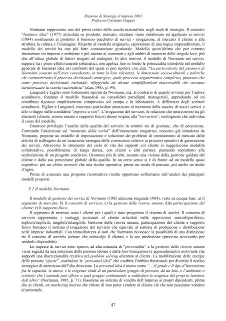 DISPENSE DI ECONOMIA E GESTIONE DELLE IMPRESE II (nuovo ...