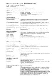 MOLYDUVAL Prometheus LM 20 HZ EG-Sicherheitsdatenblatt ...