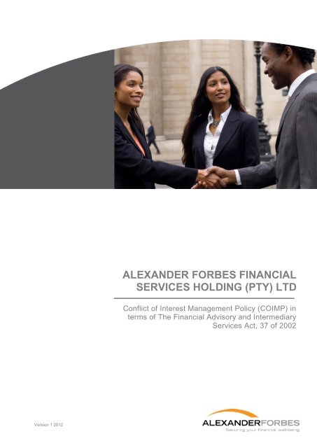 ALEXANDER FORBES FINANCIAL SERVICES HOLDING (PTY) LTD