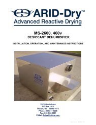 MS-2600, 460v - Becker Arena Products, Inc.
