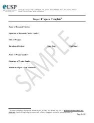 Project Proposal Template - Research