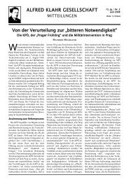 Mitteilungen der Alfred Klahr Gesellschaft, Nr. 2/2008, als pdf-Datei