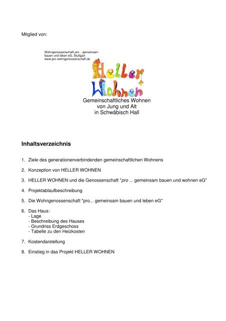 gemeinsam planen individuell wohnen gemeinschaftlich leben