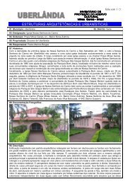 Igreja Nossa Senhora do Carmo - Prefeitura Municipal de UberlÃ¢ndia