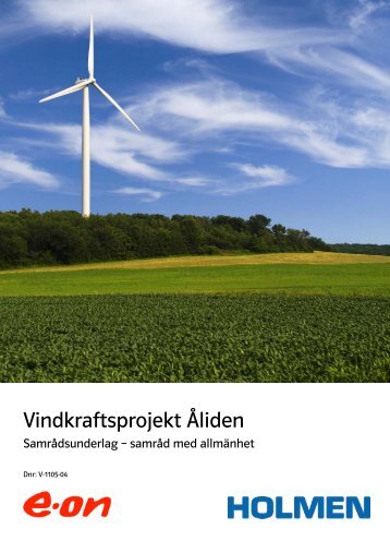 Vindkraftsprojekt Ãliden - E-on