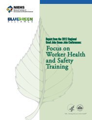 Focus on Worker Health and Safety Training - UCLA LOSH