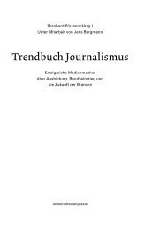 Trendbuch Journalismus