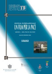 a film for peace - Festival UN FILM PER LA PACE