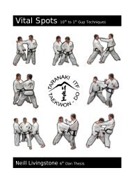 Vital Spots 10 - Taranaki ITF Taekwondo