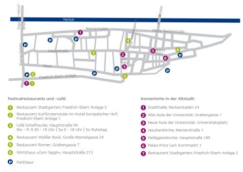 Besondere Hörempfehlungen - Heidelberger Frühling