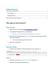 Anleitung zur Nutzung von Perinorm [PDF]