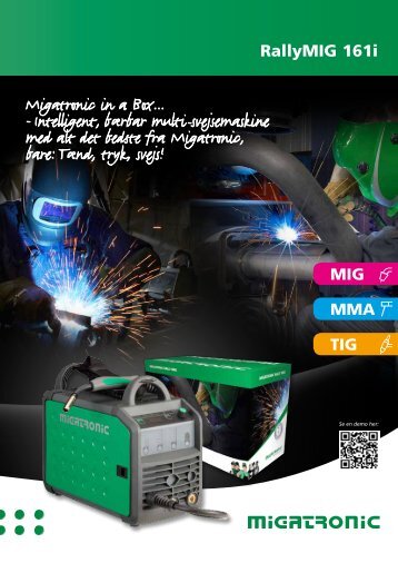 RallyMIG 161i TIG MIG MMA - Migatronic