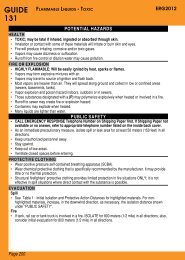 ERG 2012 - Guide 131 - CAMEO Chemicals