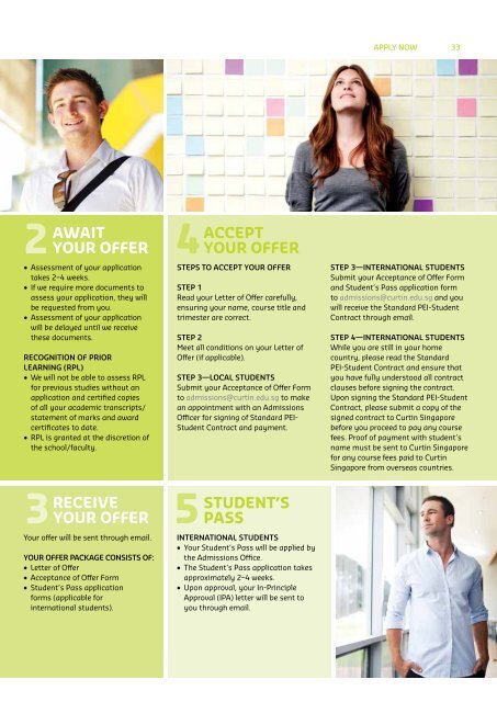 Download the International Student Guide 2013 - Curtin Singapore