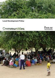 Irish Aid Local Development Policy 2008