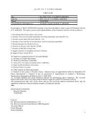 Duties of Officers and employees (Annexure) - yashada