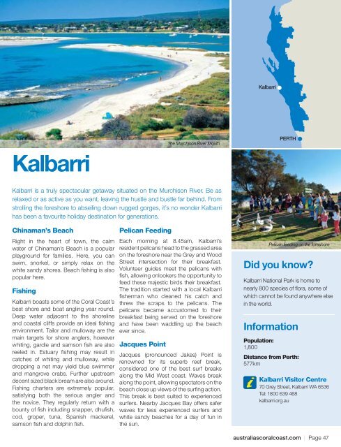 Download Australia's Coral Coast - Western Australia ... - FlipBookSoft