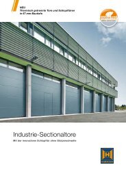 Industrie-Sectionaltore als PDF - Hörmann KG