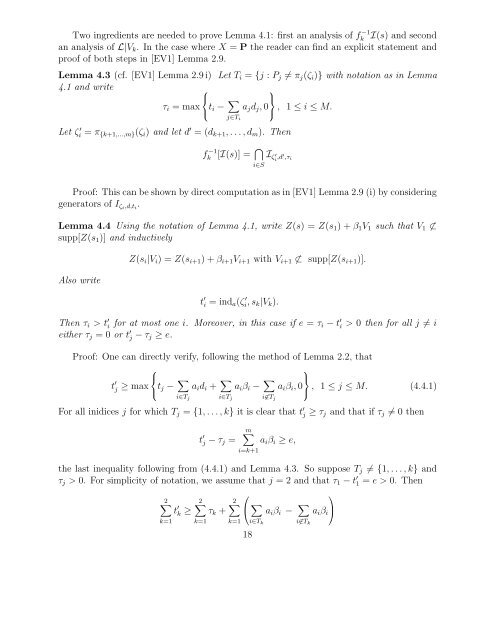 Dyson's Lemma and a Theorem of Esnault and Viehweg