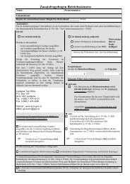 Zusatzfragebogen Betriebssteuern - OZS