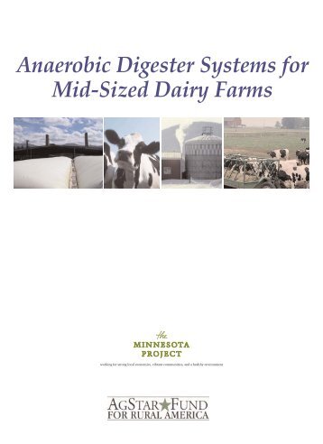 Anaerobic Digester Systems for Mid-Sized Dairy Farms