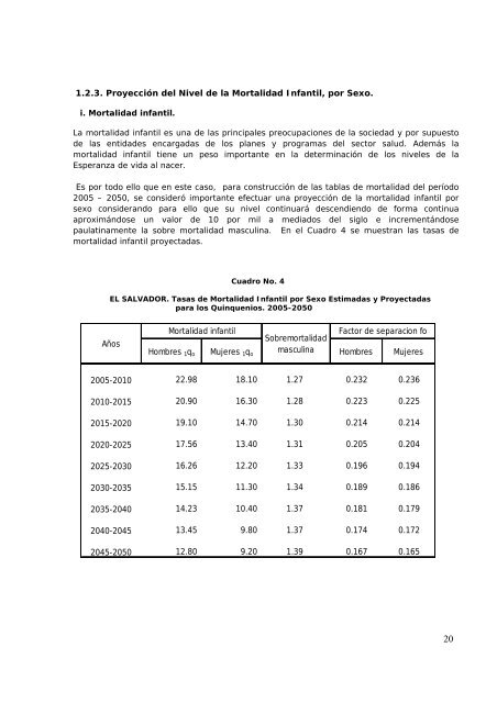Estimaciones y proyeccion - Ministerio de EconomÃ­a