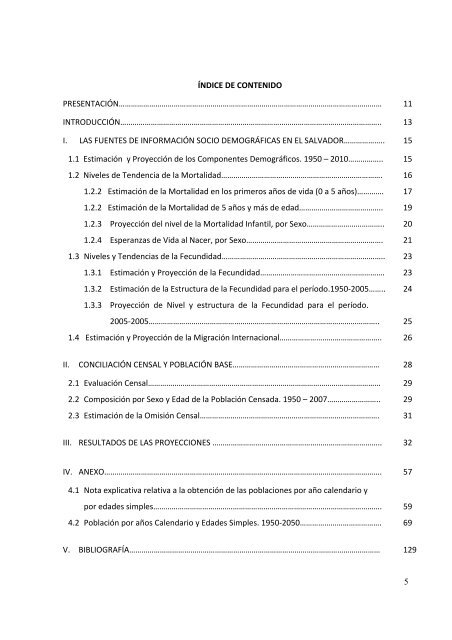 Estimaciones y proyeccion - Ministerio de EconomÃ­a