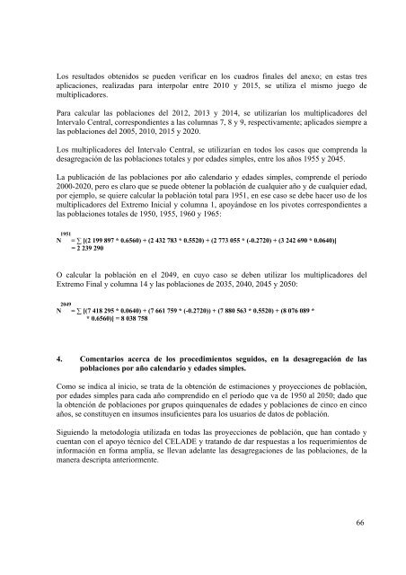 Estimaciones y proyeccion - Ministerio de EconomÃ­a