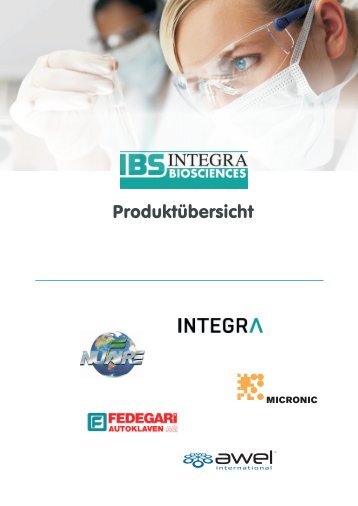 Download: PRODUKTÃBERSICHT - INTEGRA Biosciences