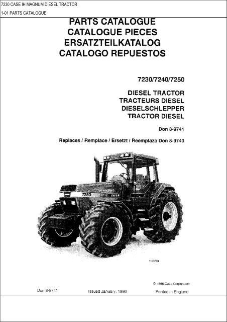 Hood Decal set for Case IH 495