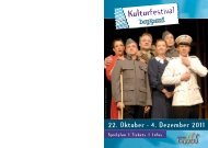 Kulturfestival - Stadthalle Boppard