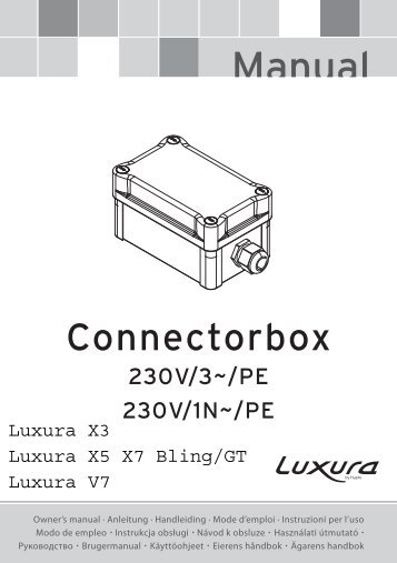Hapro Luxura X3 omkobling 400V til 230V - Norsk Solariumservice