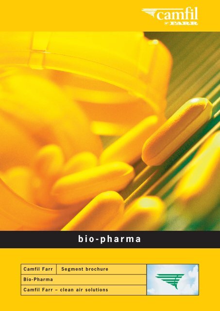 Bio-Pharma Segment Brochure - Filterair.info