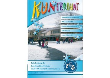 Schulzeitung der Friedrich-Ebert-Schule 37287 Wehretal ...