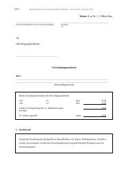 Muster 1 zu Nr. 3.1 NBest-Bau - Verwendungsnachweis - Ziel2.NRW