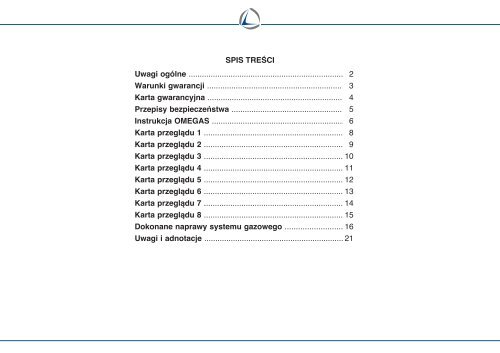 Warunki gwarancji i instrukcja obsÅugi instalacji LPG ... - Opel Dixi-Car
