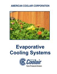 Evaporative Cooling Systems - American Coolair