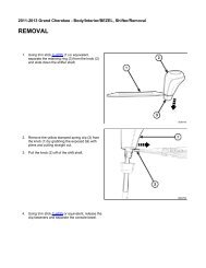 Shifter, bezel and knob removal (PDF) - WK2Jeeps.com