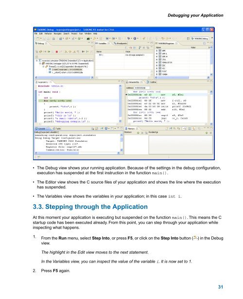 Getting Started with the TASKING VX-toolset for C166