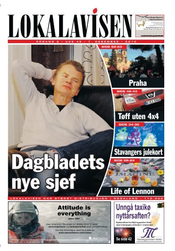 Life of Lennon Praha TÃ¸ff uten 4x4 Stavangers ... - Lokal-avisen.no
