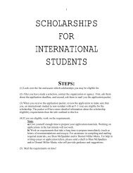 Scholarship manual - Pacific School of Religion