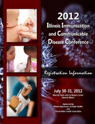 2012 Illinois Immunization and Communicable Disease Conference