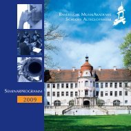 Rock im Schloss - Musikakademie Alteglofsheim
